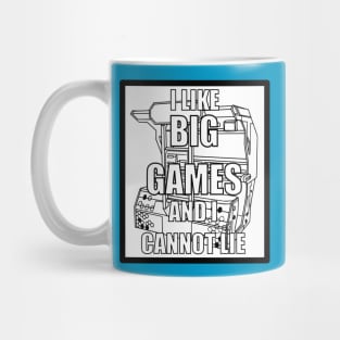 I like Big Games And I Cannot Lie Alternate Mug